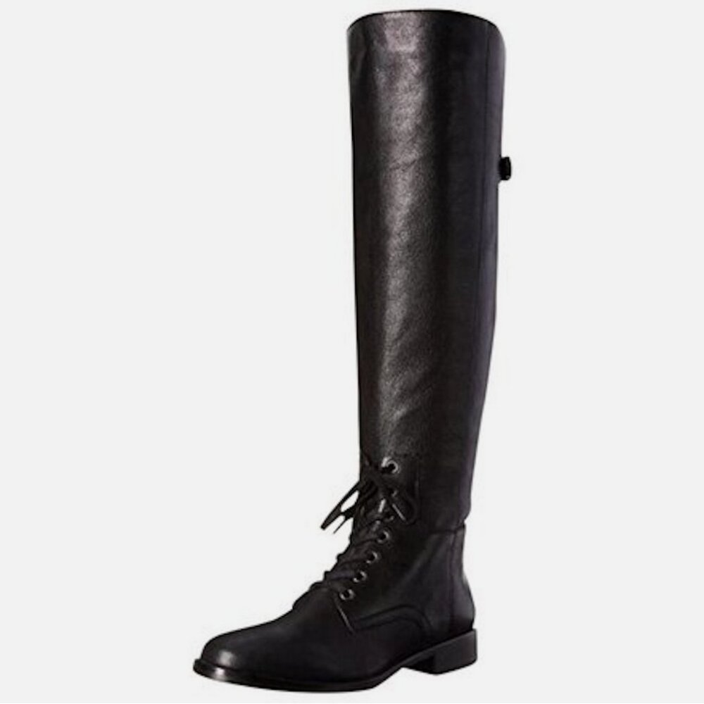 NWOB Pour La Victoire Cario Leather Over the Knee Boots